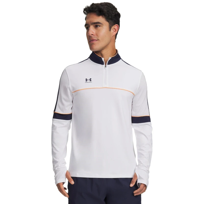 Image of Under Armour Mens Challenger Tracksuit Top White/Navy male M