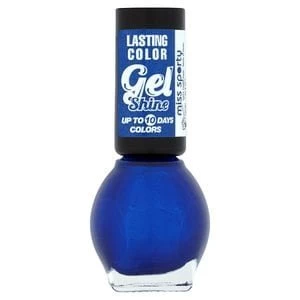 Image of Miss Sporty Lasting Colour Nail Polish Atomic Blue 510 Blue
