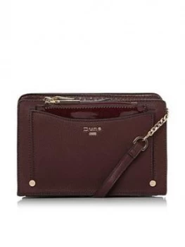 Image of Dune London Dakkota Crossbody Bag - Berry