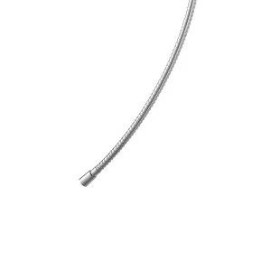 Image of Wickes Double Interlock Shower Hose - Chrome 2m