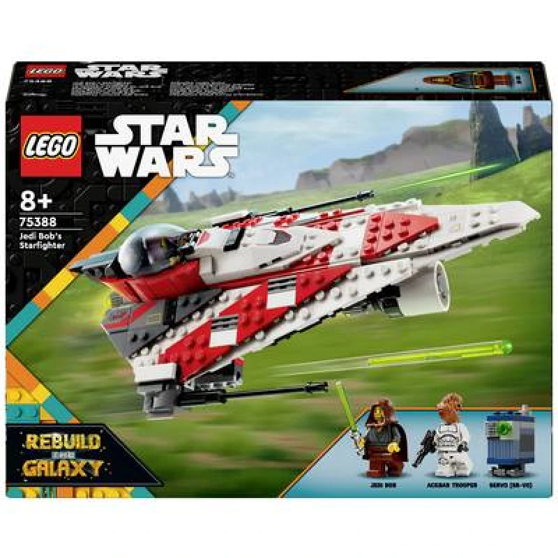 Image of LEGO LEGO Star Wars Jedi Bob's Starfighter Building Toy Set 75388