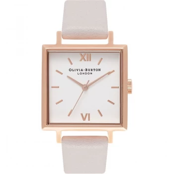 Image of Square Dials Blush & Rose Gold Watch