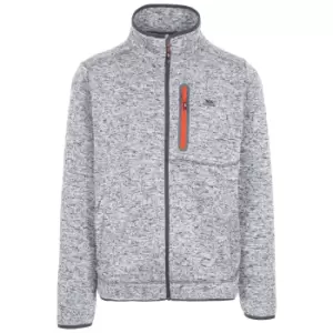 Image of Trespass Mens Bingham Fleece Jacket (3XL) (Grey Marl)