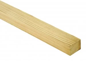 Image of Wickes Treated Sawn 25 x 38 x 2400mm Single