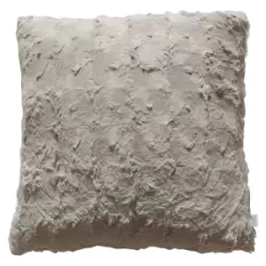 Image of Fur Cushion Taupe 43x43cm