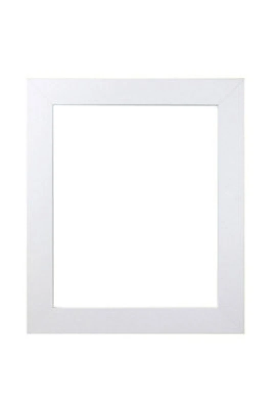 Image of Frames By Post Metro White Picture Photo Frame A3