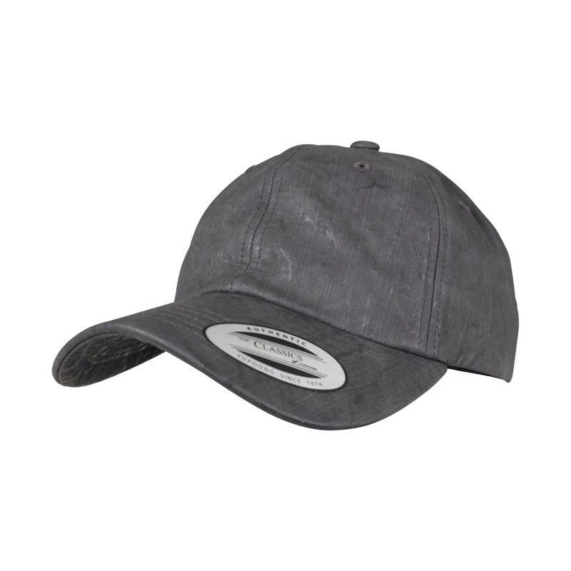 Image of Flexfit Womens PU Coating Low Profile Cap in Dark Grey Dark Grey Female One Size