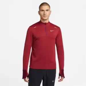 Image of Nike Therma-FIT Repel Element Half-Zip Running Top Mens - Red