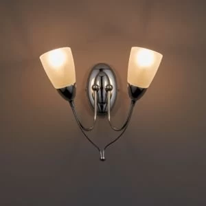 Image of Venus Chrome Effect Double Wall Light