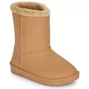 Image of Be Only COSY Girls Childrens Wellington Boots in Beige - Sizes 10 / 11 kid,12 kid,13 / 1 kid,2 / 3,24 / 25,9 toddler