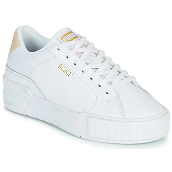 Image of Puma CALI SPORT CLEAN womens Shoes Trainers in White.5