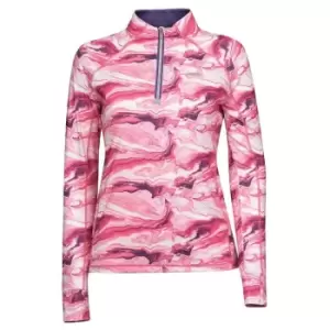 Image of Weatherbeeta Ruby Printed Long Sleeve Top - Pink