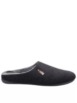Image of Hush Puppies Hush Puppies Reid Slipper, Black, Size 6, Men
