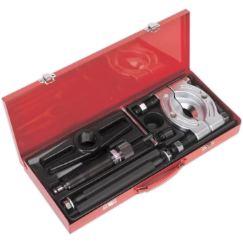 Image of Sealey 8 Piece Hydraulic Bearing Separator / Puller Set