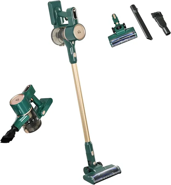 Image of HOMCOM Homcom - 3-in-1 Stick Vacuum Cleaner, Cordless Vacuum Cleaner, 35Min Run Time 5056725550356