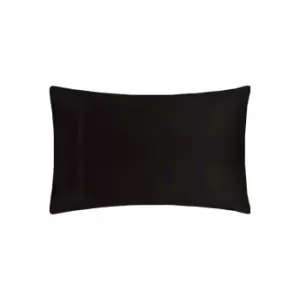 Image of Belledorm 200 Thread Count Egyptian Cotton Housewife Pillowcases (Pair) (One Size) (Black)