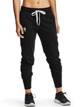 Image of Urban Armor Gear Rival Fleece Joggers - Black/White, Size S, Women
