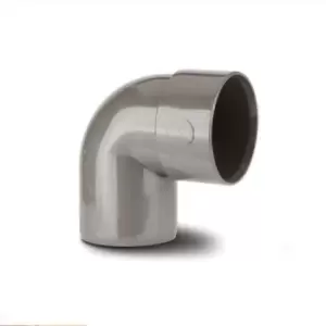 Image of Polypipe WS24g Solvent Weld Waste System 92.5 Degree Swivel Bend 40mm Grey