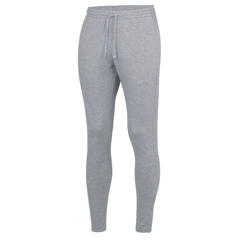 Image of AWDis AWDis Men Just Cool Tapered Jogging Bottoms in Grey Size: Small Grey S Male 5054752894818