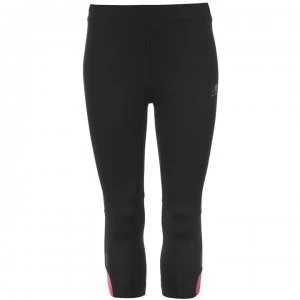 Image of Karrimor Run Capri Tights Ladies - Black/Pink