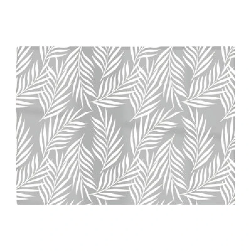 Image of Warren Reed Designer Palm Tree Leaves Glass Chopping Board