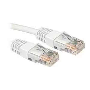 Image of Xclio CAT6 5M Snagless Moulded Gigabit Ethernet Cable RJ45 White