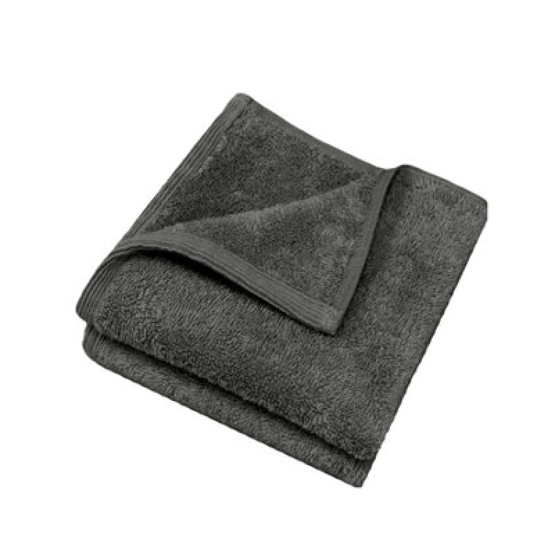 Image of Allure Bath Fashions Bamboo Face Cloths - Pack Of 2 Face Flannels (Graphite)