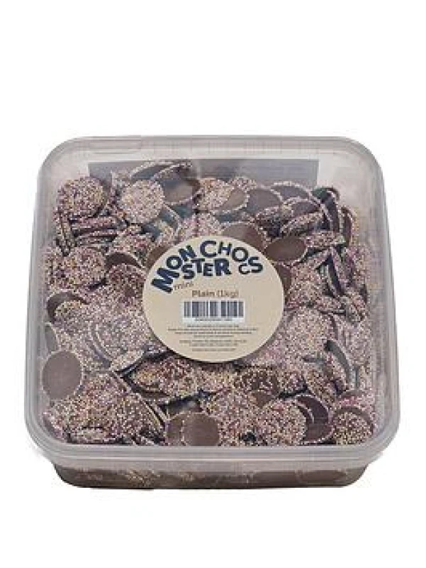 Image of Monster Chocs Mini Monsters Plain Chocs 1Kg