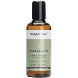 Image of Tisserand Aromatherapy Sweet Almond Ethically Harvested Oil 100ml