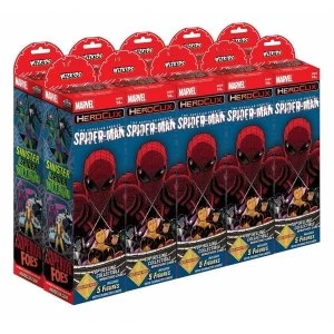 Image of Marvel HeroClix Superior Foes of Spider Man Brick 10 Packs