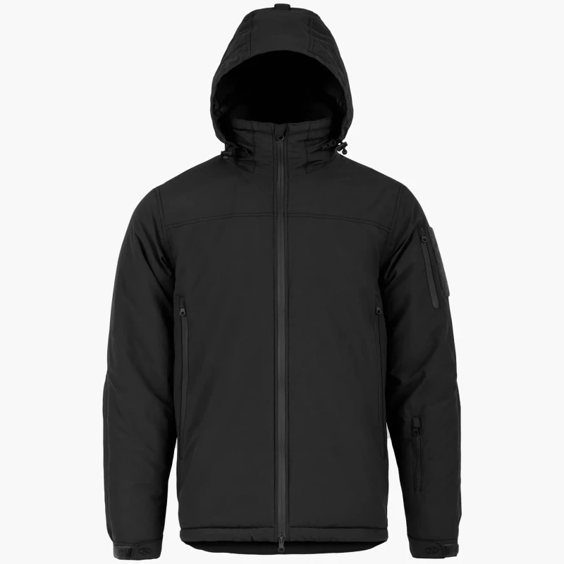 Image of Waterproof waterproof jacket Highlander Stryker Noir Male M