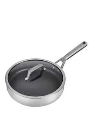 Image of Ninja Foodi Zerostick Stainless Steel 26cm Saute Pan C60126UK