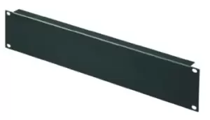 Image of Rittal Blanking Panel, 3U, Black, Steel
