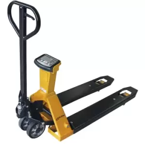 Image of KERN Pallet truck with LCD display, max. load 2000 kg, lifting range 90 - 205 mm