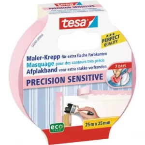 Image of tesa 56260 Precision Sensitive Masking Tape Rose 25mm x 25m
