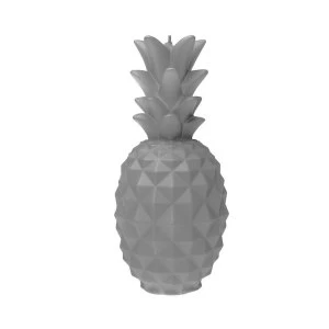 Image of Gray Matt Large Pineapple Candle
