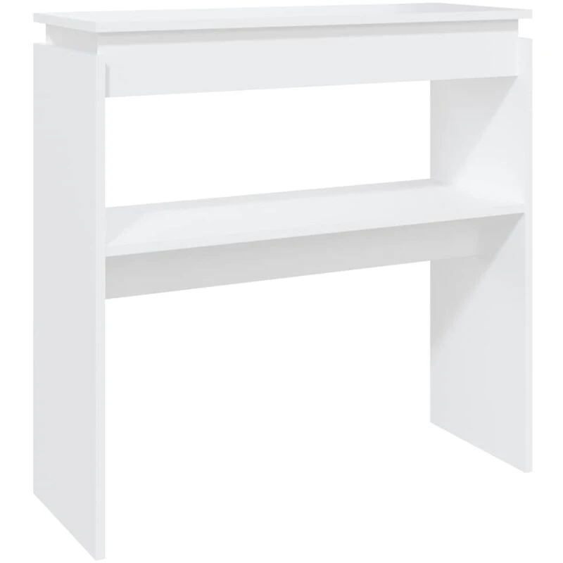 Image of VIDAXL Vidaxl - Console Table White 80x30x80cm Engineered Wood 8720286606544