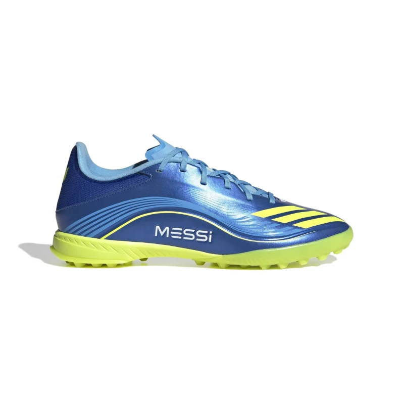 Image of Adidas Football boots adidas F50 Messi League TF Bleu Unisex 41 1/3 JQ6613