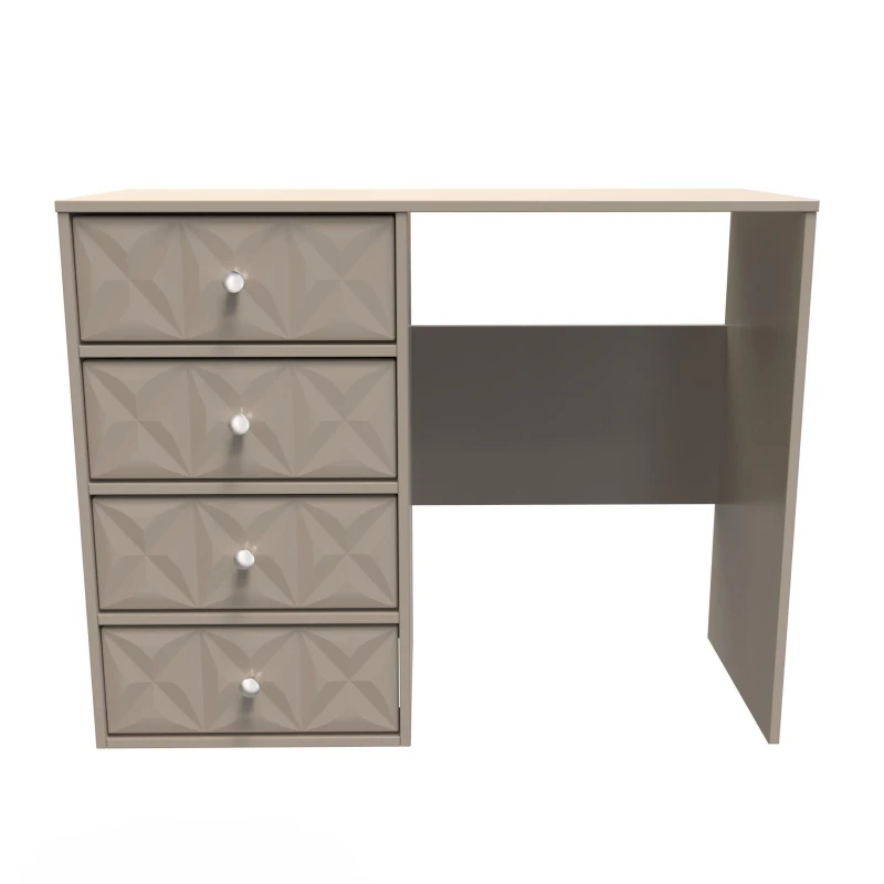 Image of Toledo 4 Drawer Vanity In Mushroom (Ready Assembled)