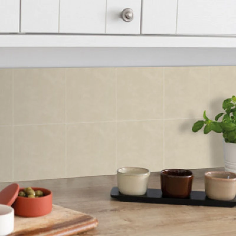 Image of D-C-Fix Beige Self-Adhesive Tile, 0.14M²