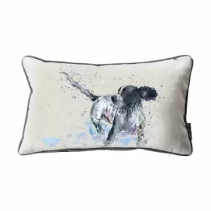 Image of Crossland Grove Spaniel Watercolour Cushion 300x500mm