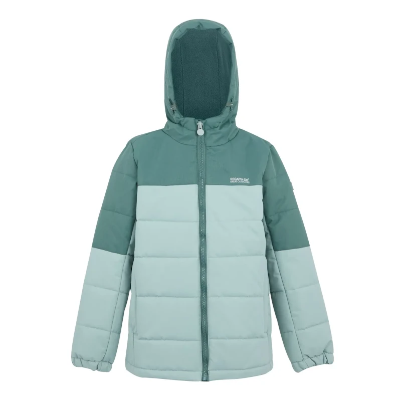 Image of Child's insulated waterproof jacket Regatta Lofthouse Vert Unisex 4/5 ans