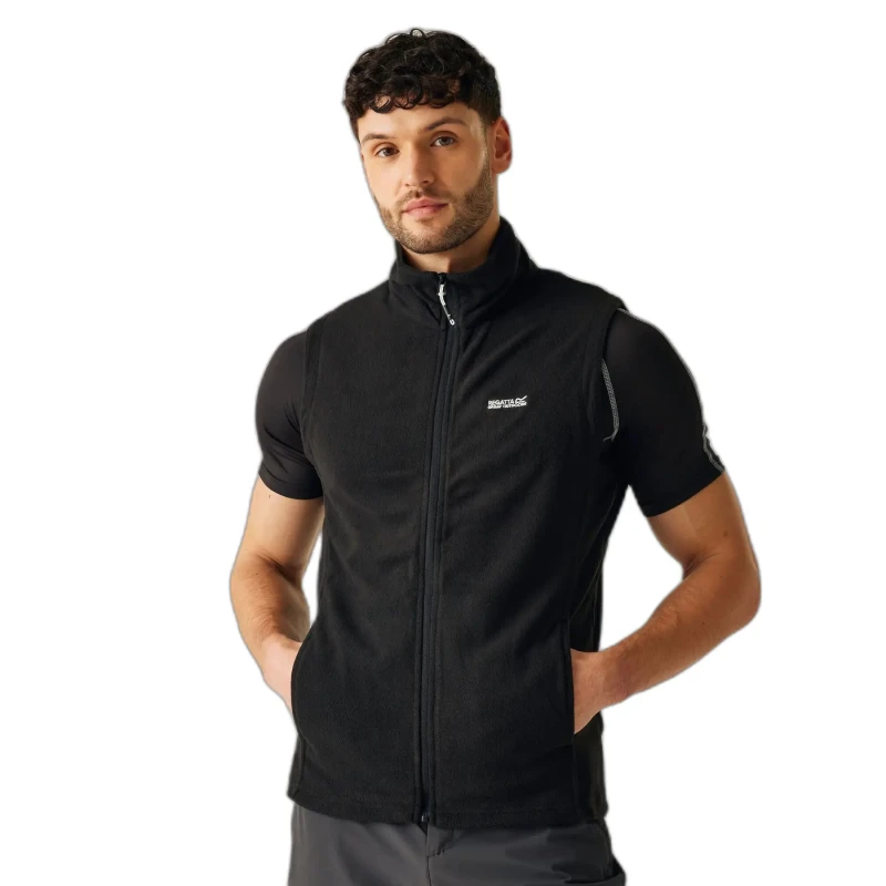 Image of Regatta Tobias Fleece Gilet Black 5XL