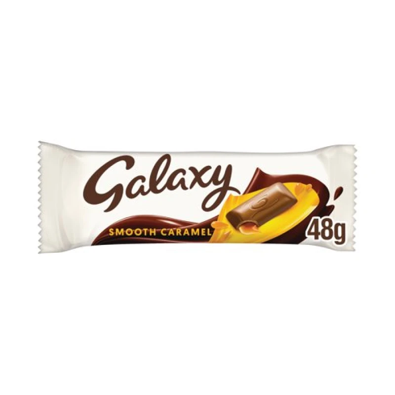 Image of Galaxy Smooth Caramel Milk Chocolate Bar 48g (24 Pack) 100521