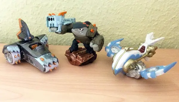 Image of Shark Shooter Terrafin+Shark Tank+Jet Stream (Skylanders Supercharges) Triple Pack