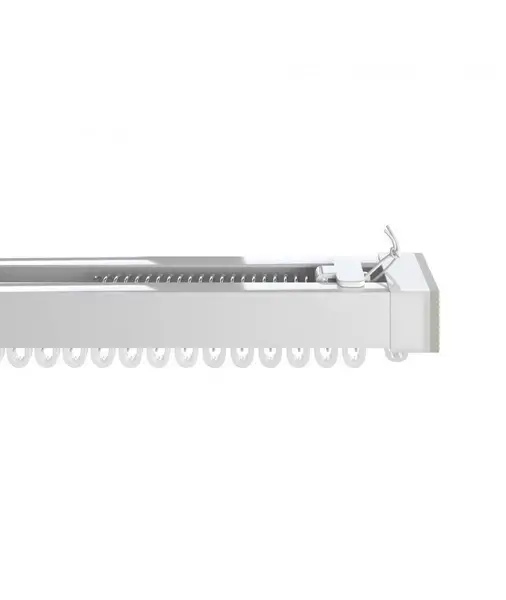 Image of New Edge Blinds Extendable Metal Curtain Track White