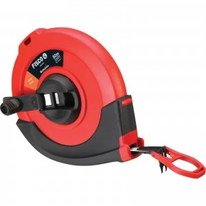 Image of Fisco Steel Long Survey Tape Measure Imperial & Metric 165ft / 50m 13mm
