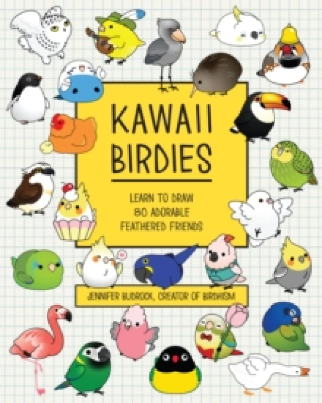 Image of Kawaii Birdies : Learn to Draw 80 Adorable Feathered Friends Paperback / softback