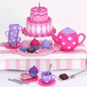 Image of Sophia's by Teamson Kids Complete Cake & Tea Party Accessories Set for 18 Dolls