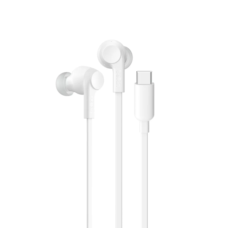 Image of Belkin G3H0003hqWH Headset Wired In-ear Calls/Music USB Type-C White